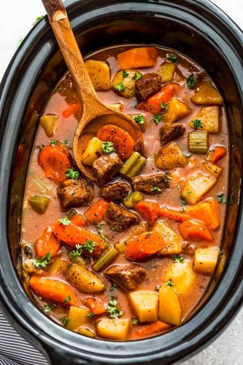 Slow Cooker Beef Chuck Stew