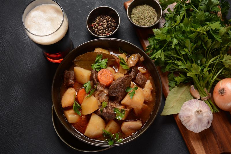 Slow Cooker Beef Stew with Beer