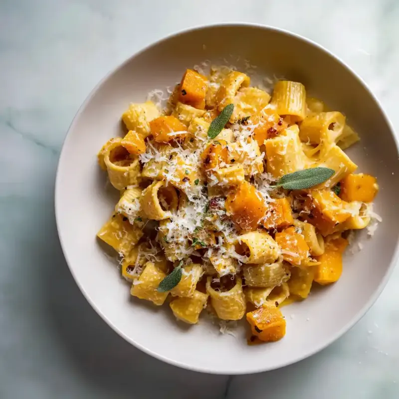 Pasta with Brown Butter, Sage, and Butternut Squash