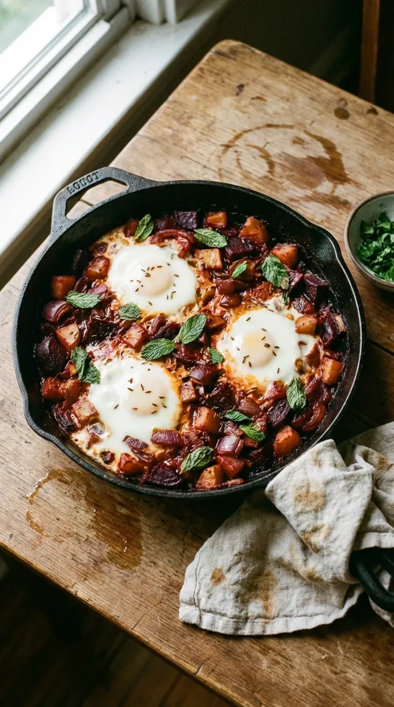 Roasted Root Vegetable Shakshuka