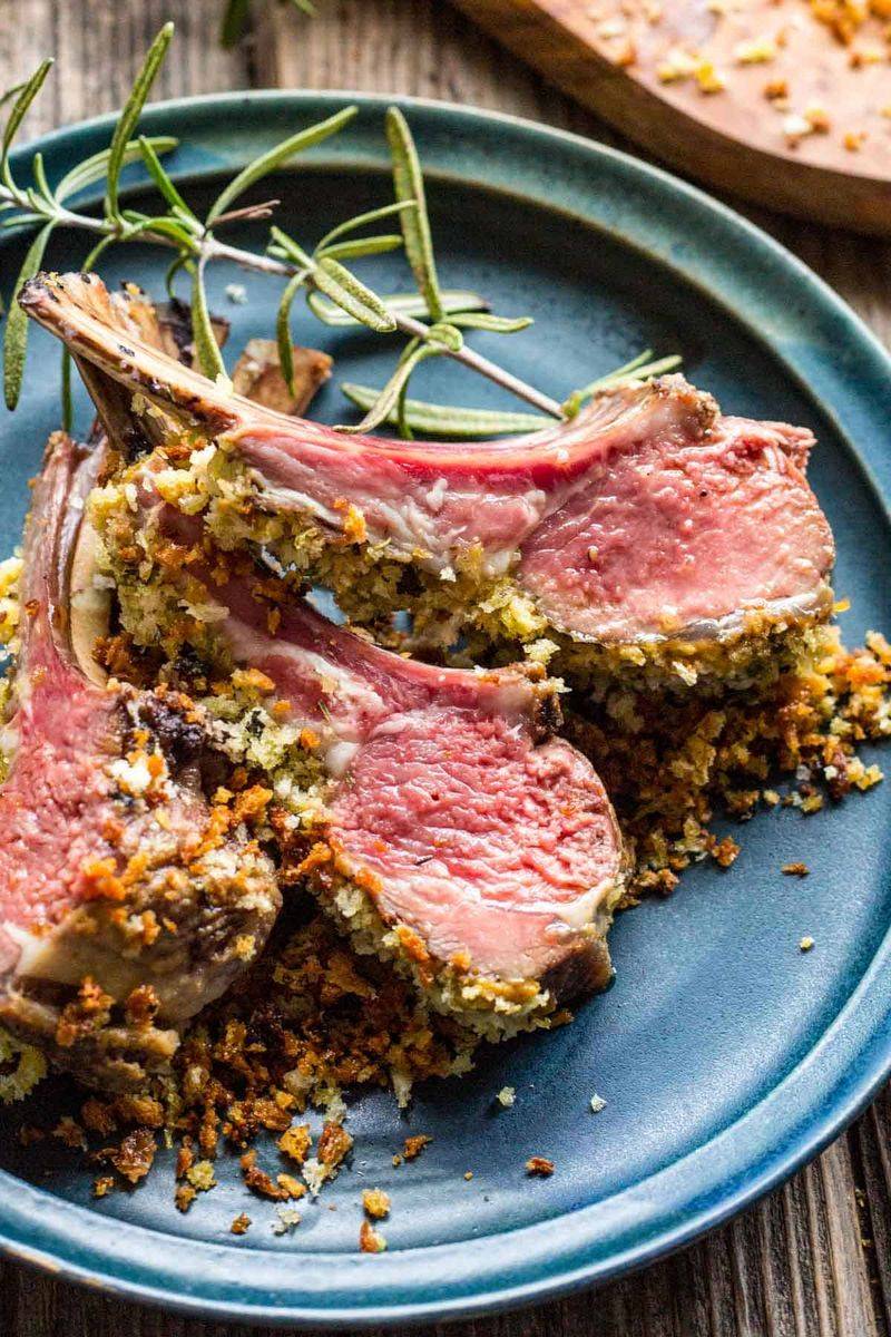 Oven-Roasted Rack of Lamb