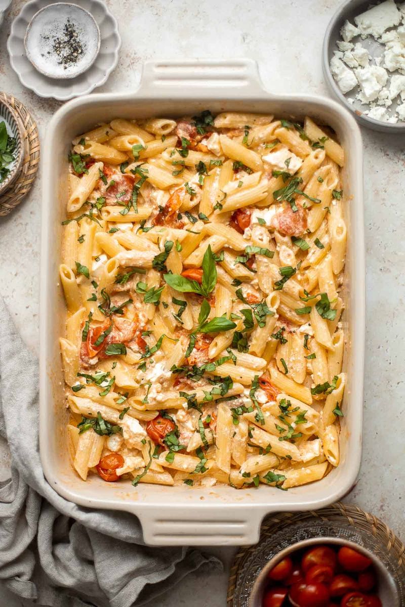 Baked Feta Pasta