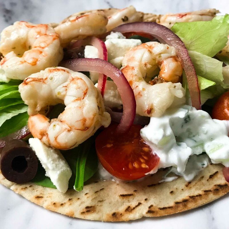 Spicy Prawn and Avocado