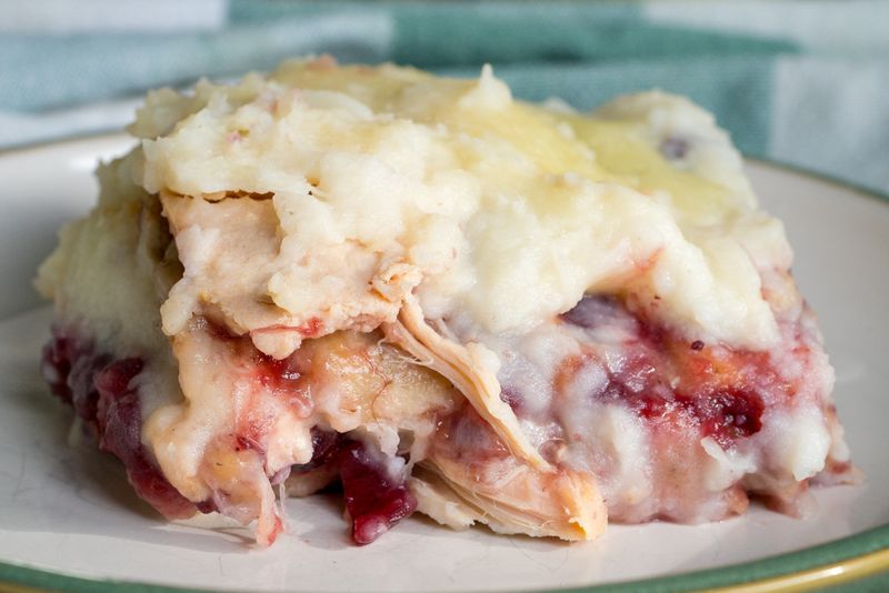 Turkey and Cranberry Lasagne