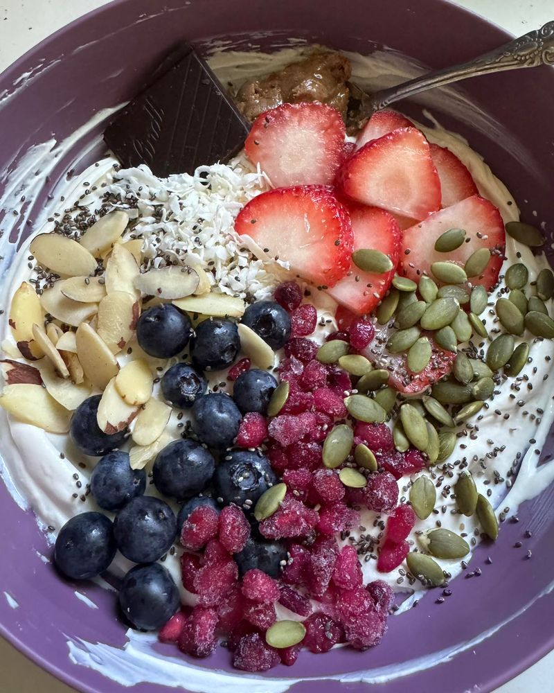 Berry Almond Butter Bowl
