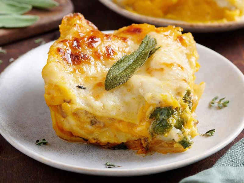 Roasted Squash and Sage Lasagne