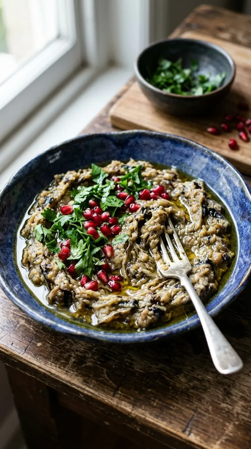 Smoky Aubergine Baba Ganoush