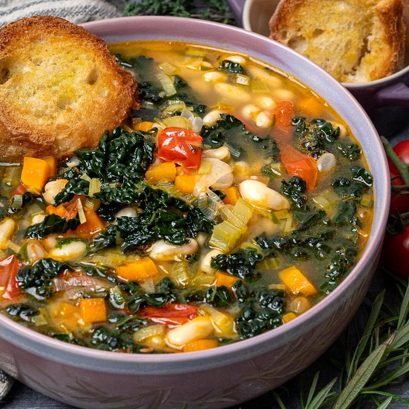 Tuscan Bean and Kale Soup