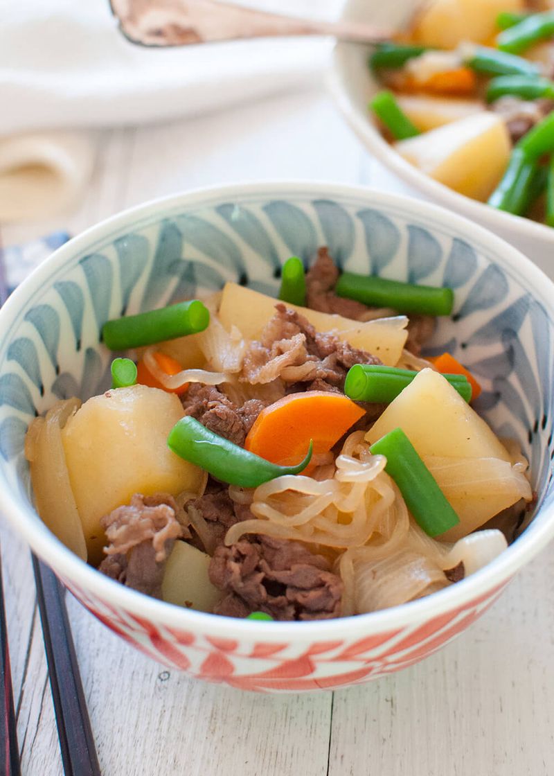Japanese Nikujaga Meat and Potato Stew
