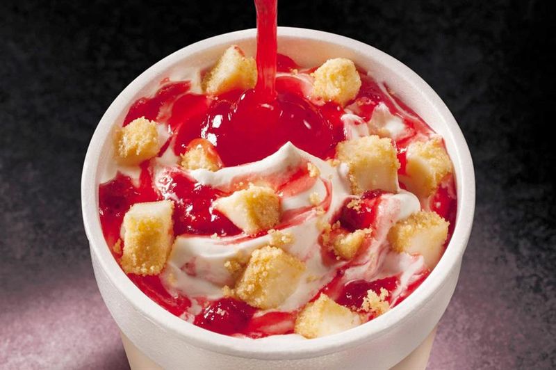 Strawberry Shortcake McFlurry