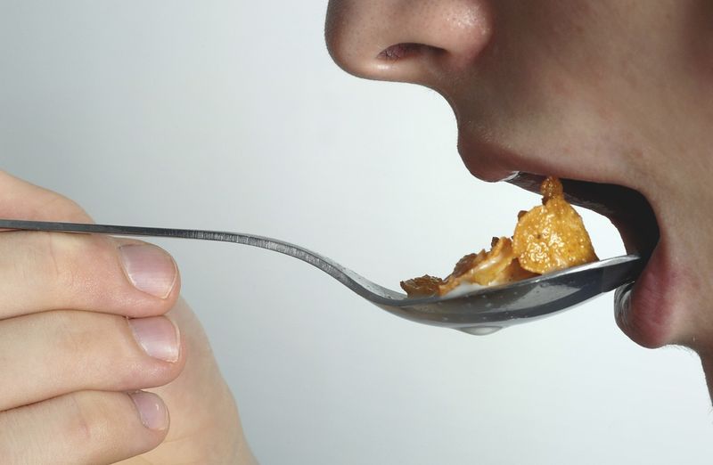 Chewing With Loud, Smacking Noises