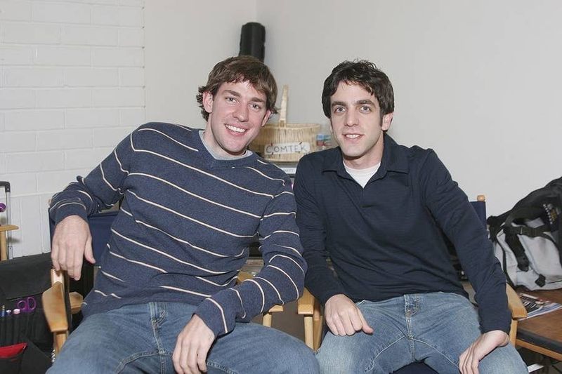 B.J. Novak and John Krasinski