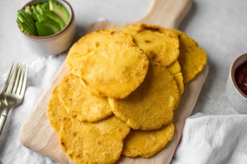 Arepas - Colombian and Venezuelan Corn Cakes
