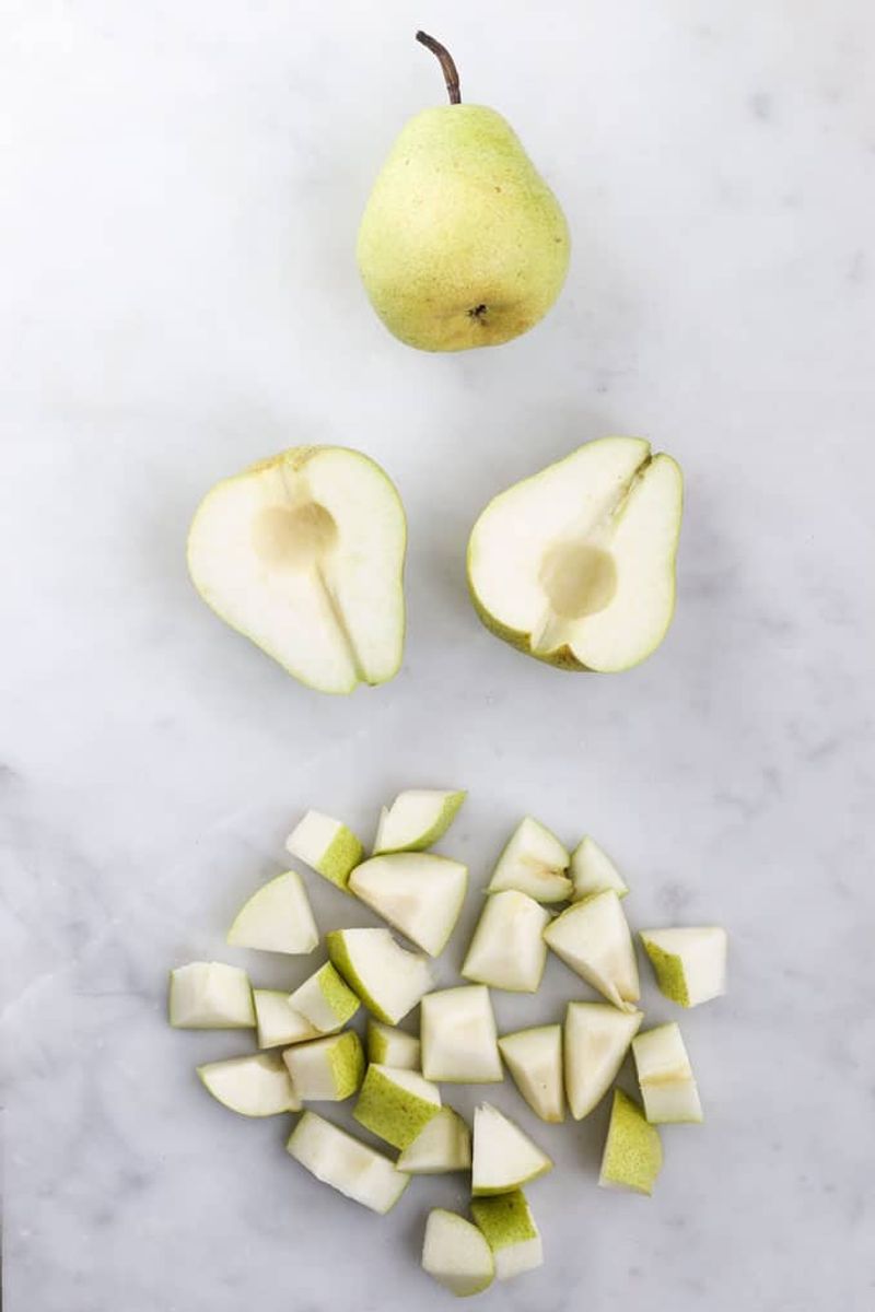 Soft Ripe Pear Slices
