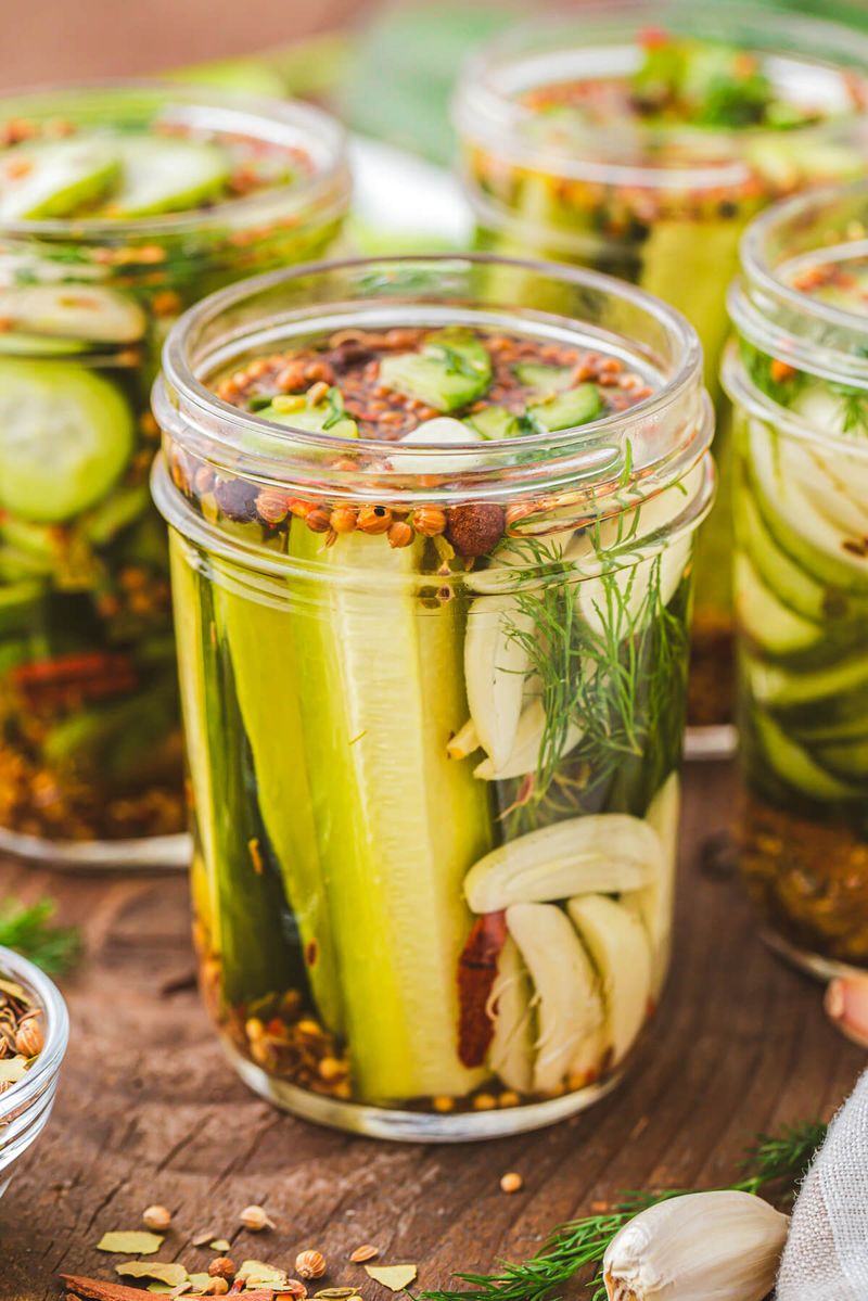Crunchy Fridge Pickles
