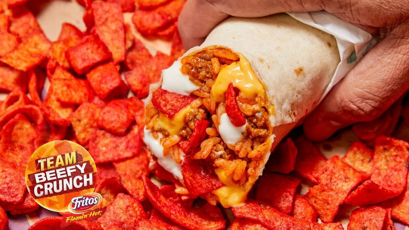 Taco Bell's Beefy Crunch Burrito Riot