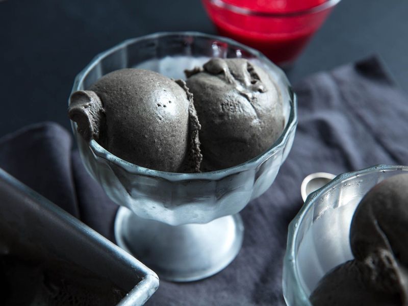 Black Sesame Ice Cream - Japan