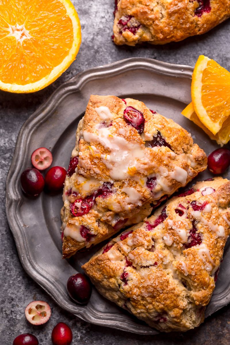 Cranberry Orange Scones