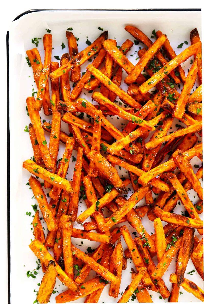 Crispy Baked Sweet Potato Fries