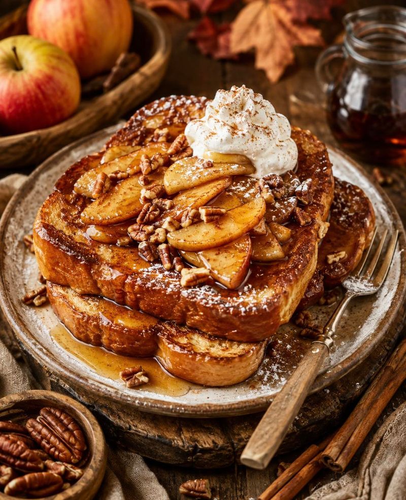 Caramel Apple French Toast