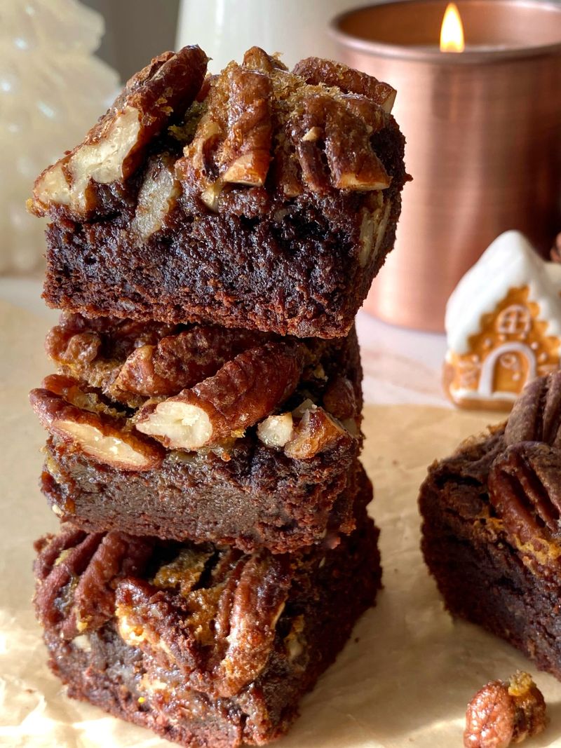 Maple Pecan Brownies