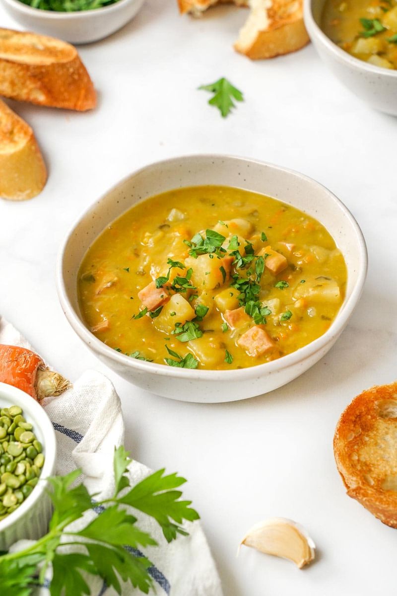 Split Pea Soup with Turkey