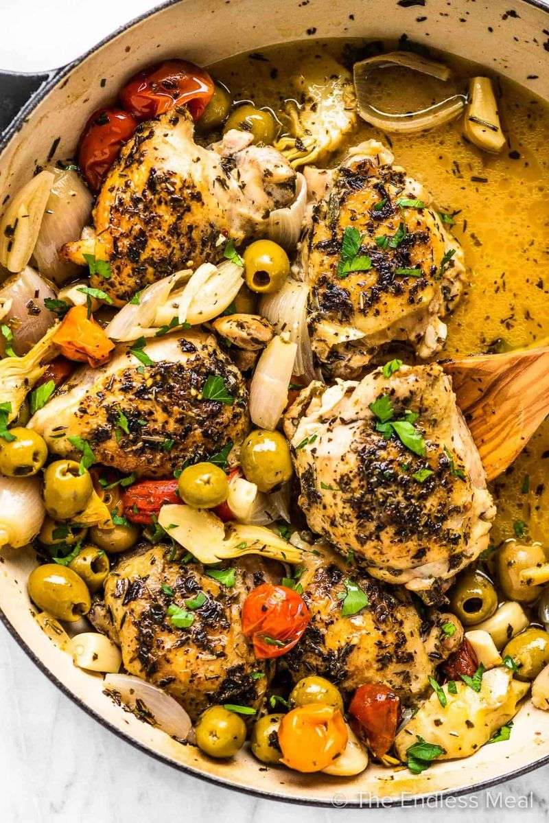 French Provencal Chicken Stew