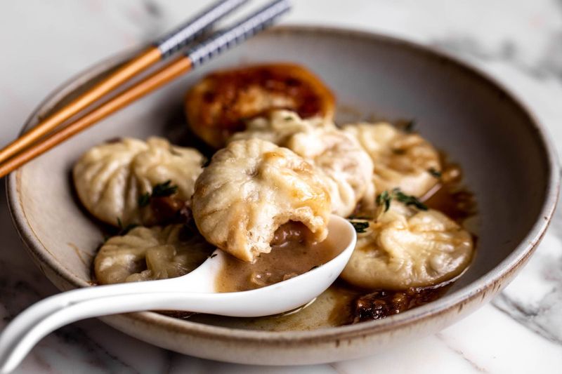 French Onion Soup Dumplings