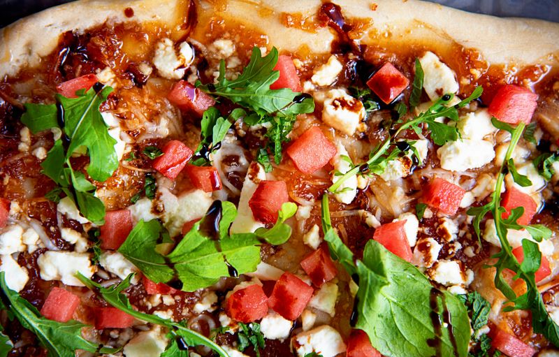 Watermelon Flatbread Pizza