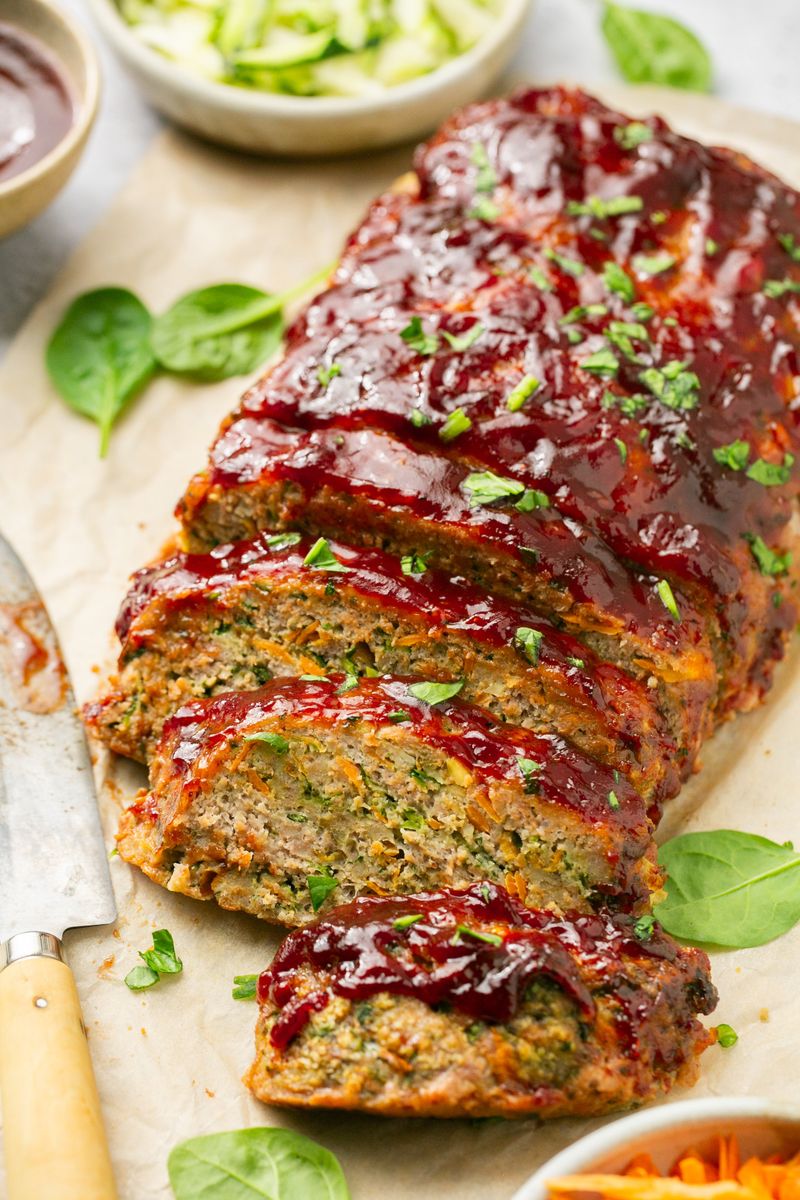 Turkey and Spinach Meatloaf