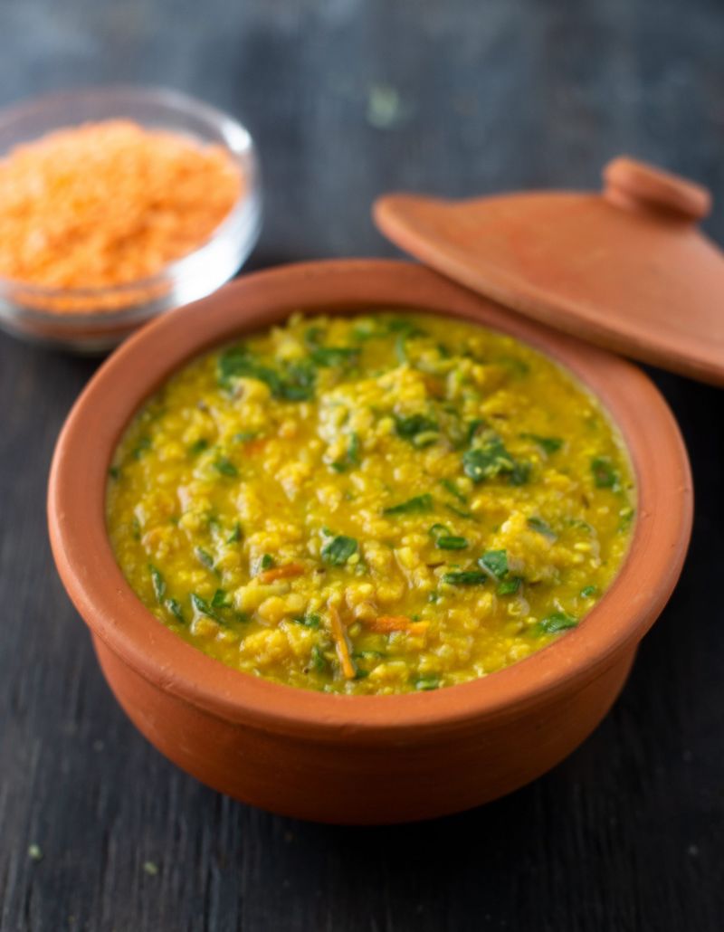 Spinach Lentil Dal