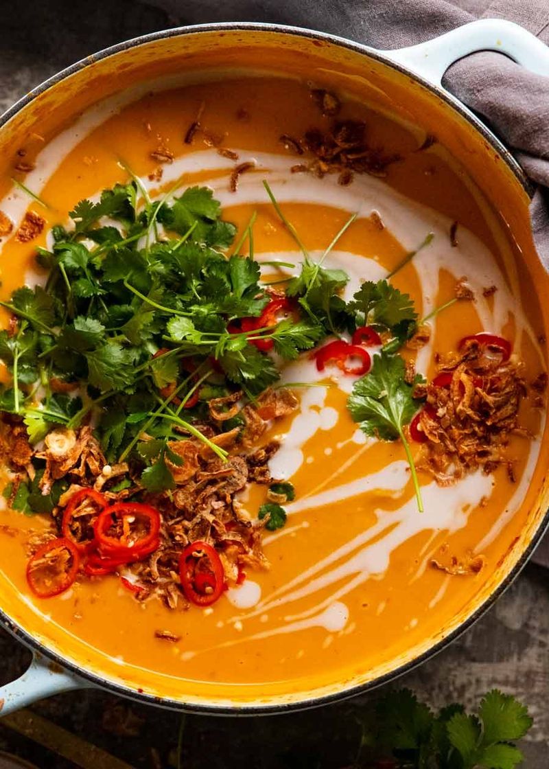 Thai-Inspired Pumpkin Soup