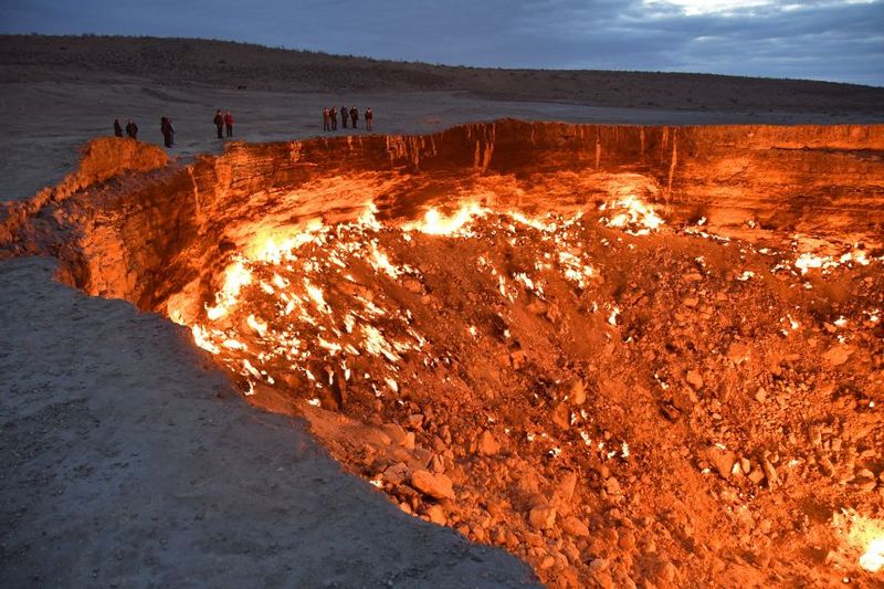 The Door to Hell, Darvaza Gas Crater, Turkmenistan