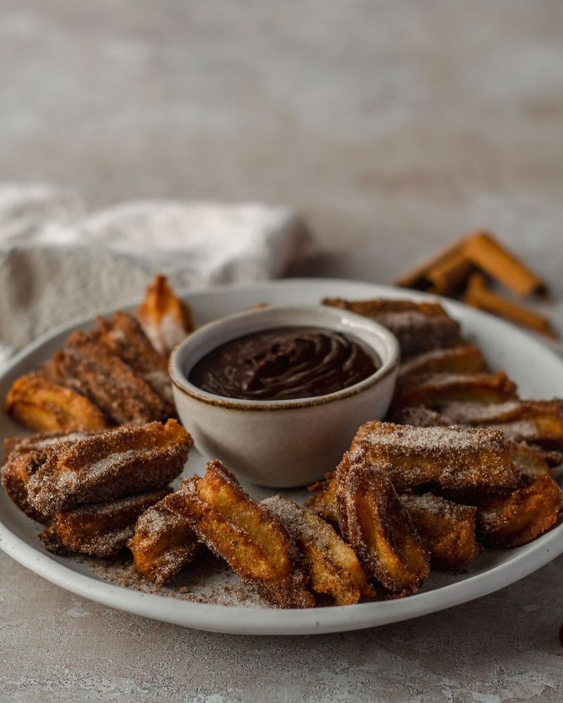 Churros With Dipping Sauce