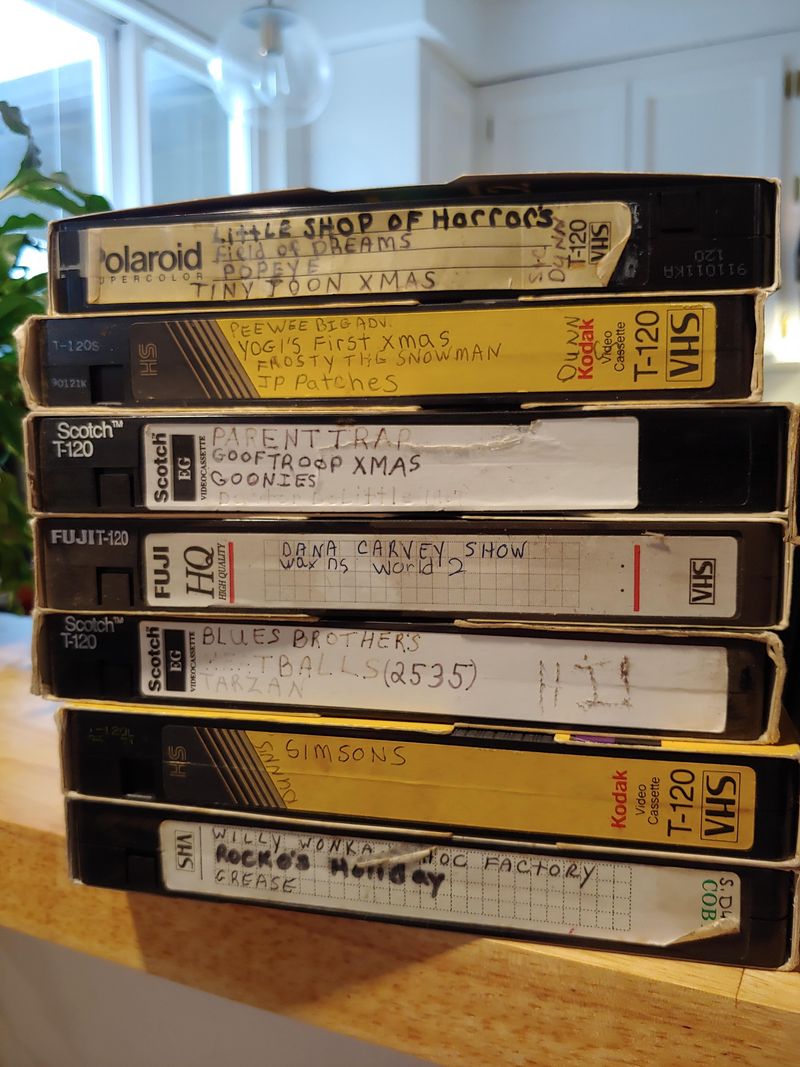 Recording Your Favorite TV Shows on VHS Tapes
