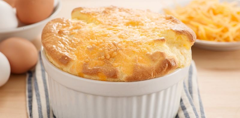 Egg and Cheese Soufflé