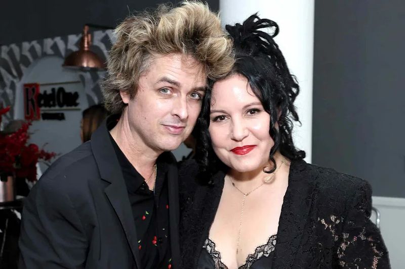 Billie Joe Armstrong and Adrienne Nesser