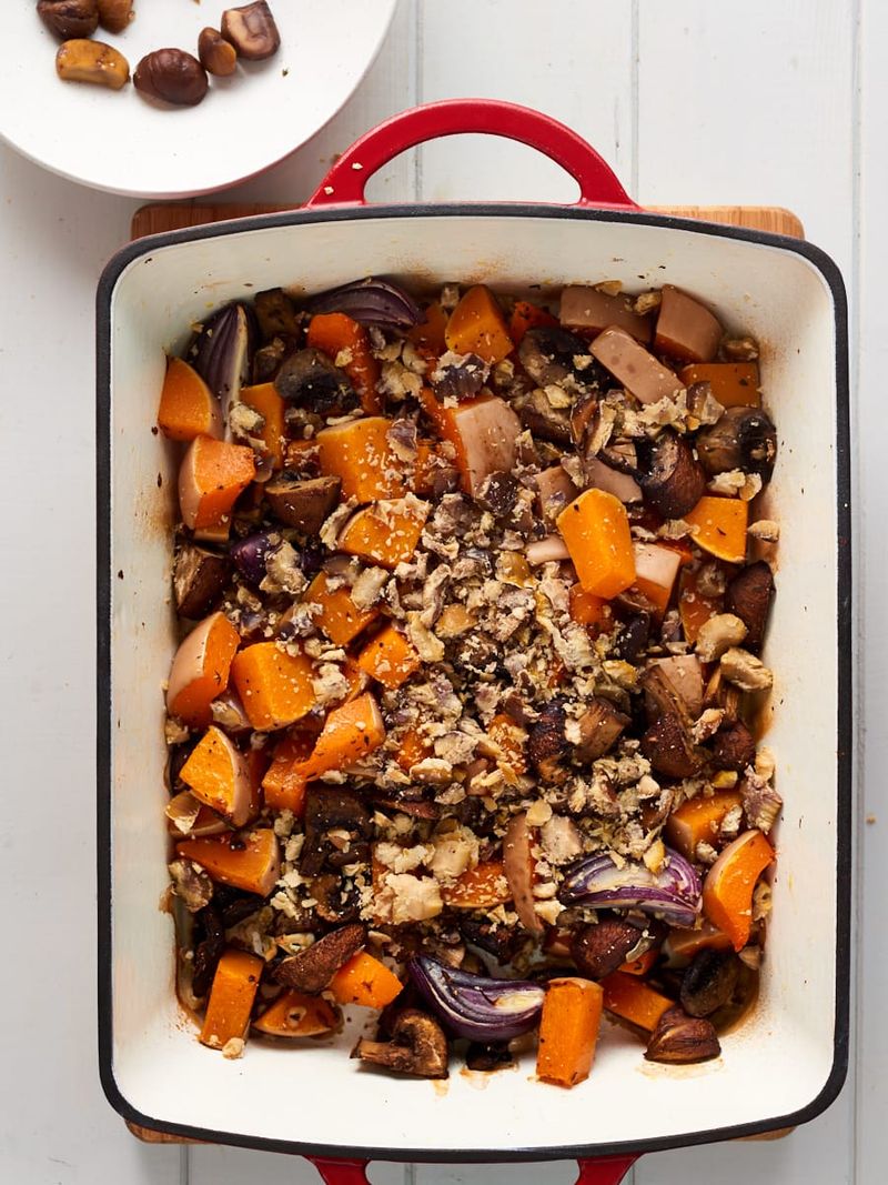 Spiced Butternut Squash and Turkey Mince Tray