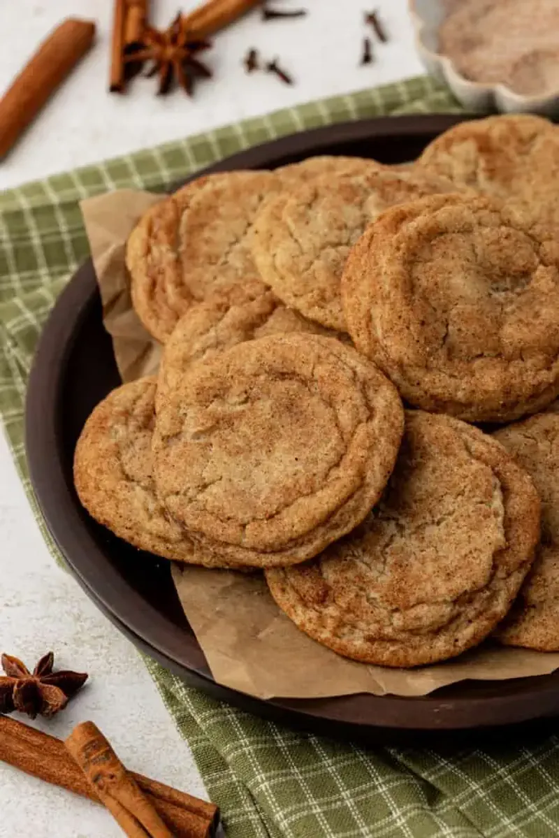Chai-Spiced Snickerdoodles