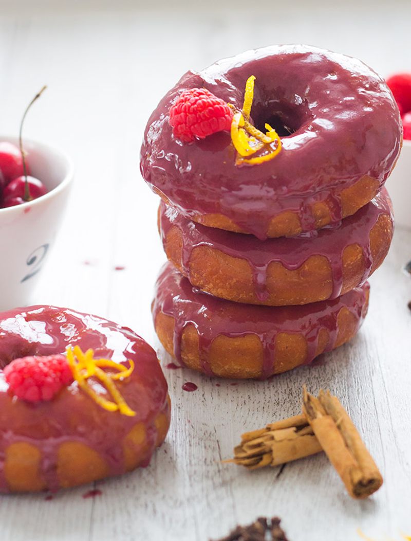 Warming Mulled Wine Doughnuts