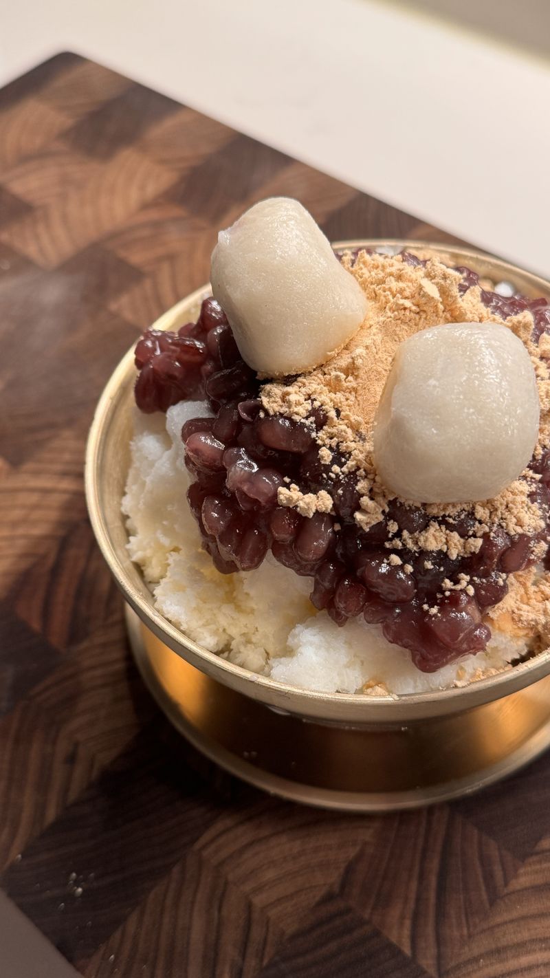 Bingsu with Red Bean - South Korea