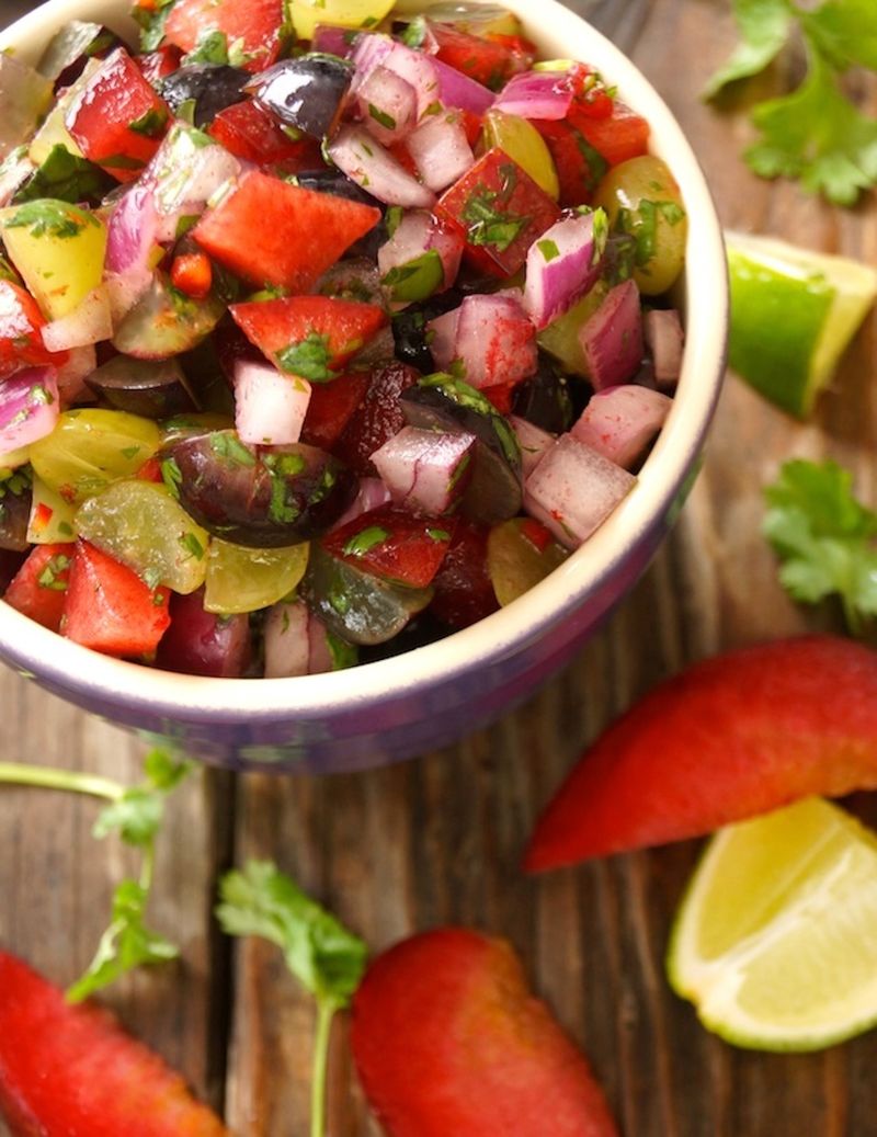 Blend a Plum Salsa