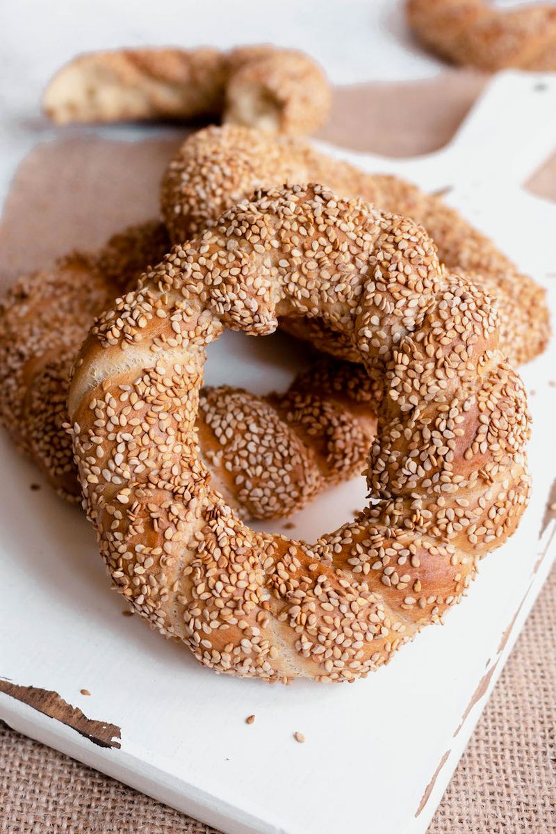 Koulouri Thessalonikis (Sesame Bread Ring)