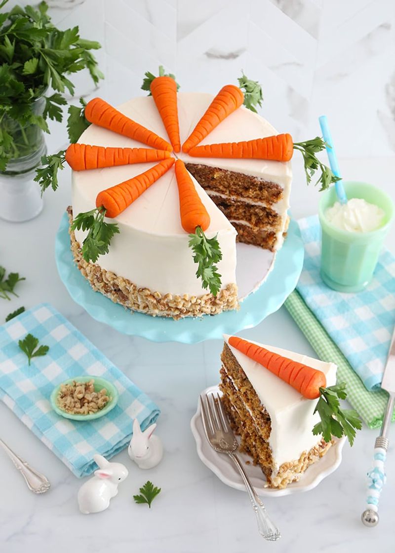 Carrot Cake with Cream Cheese Frosting