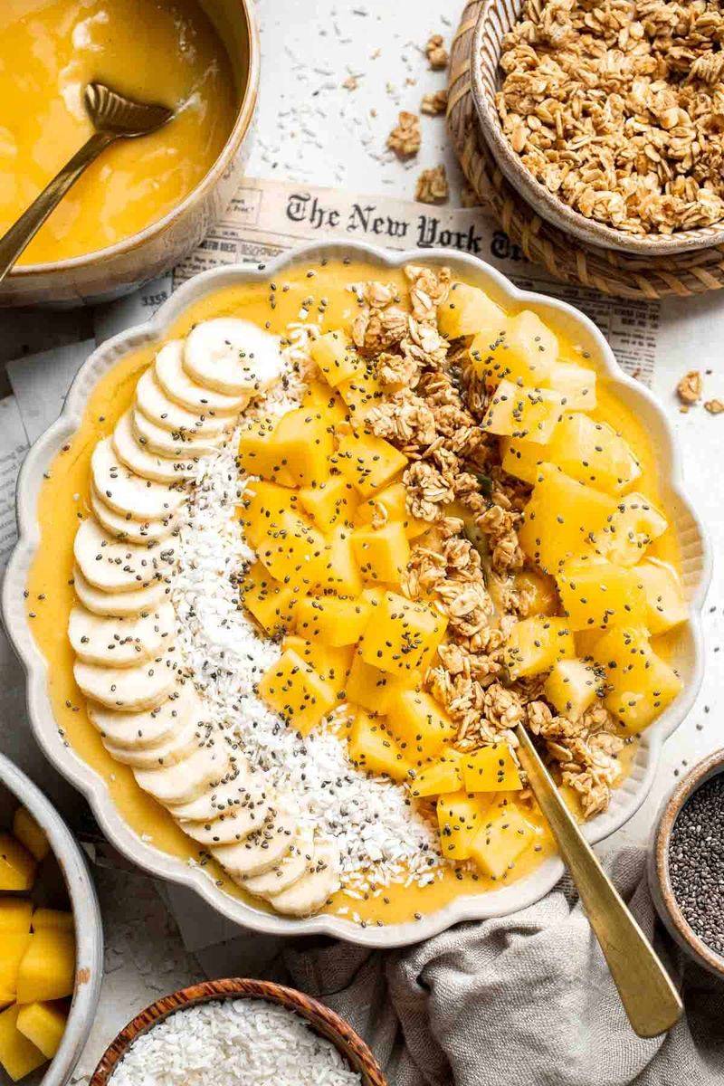Mango and Pineapple