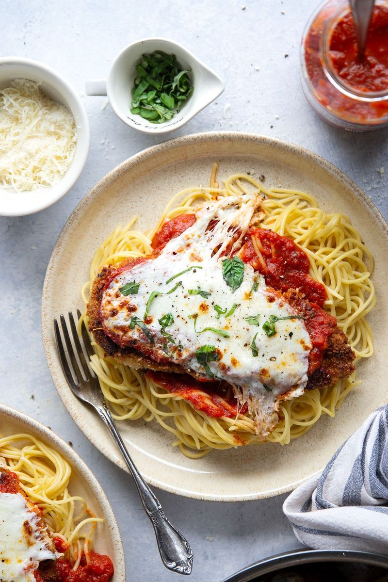 Skillet Chicken Parmesan