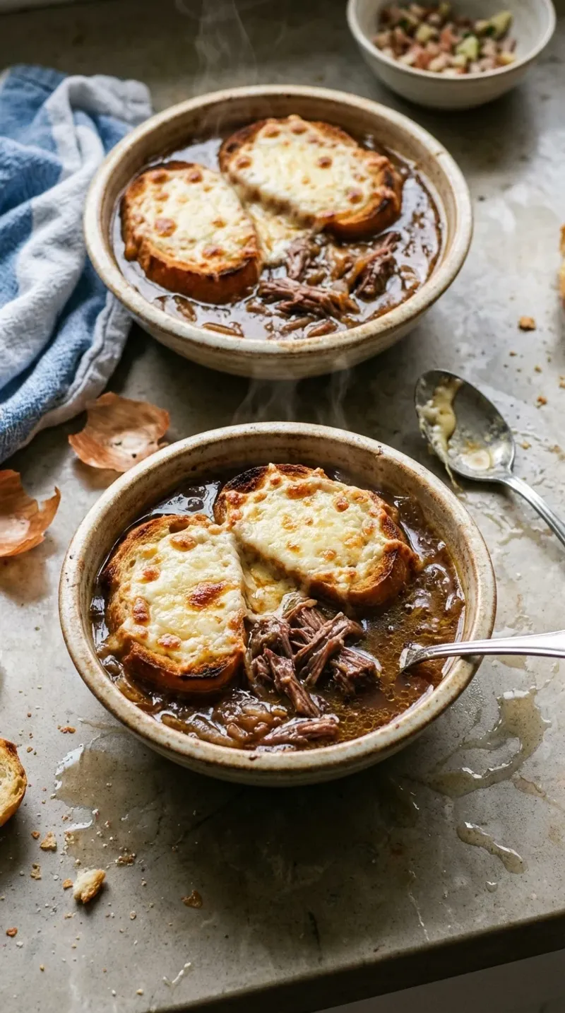 French Onion Soup with Gruyere Toast