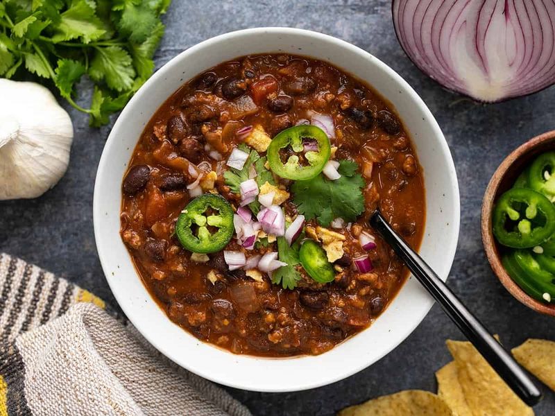 Corn and Black Bean Chili