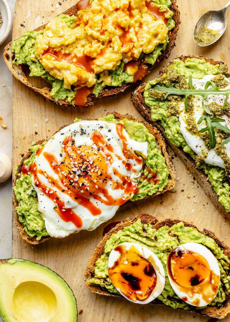 Avocado Toast with Toppings