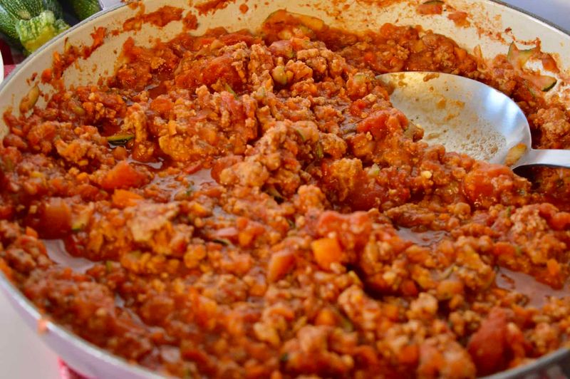 Turkey And Vegetable Bolognese